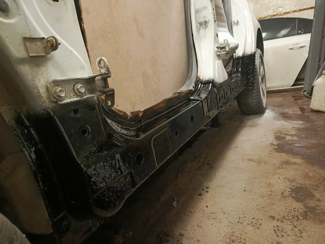 пороги газ 24, ремонтные пороги ваз 2113, пороги ваз, замена порогов, порог автомобиля