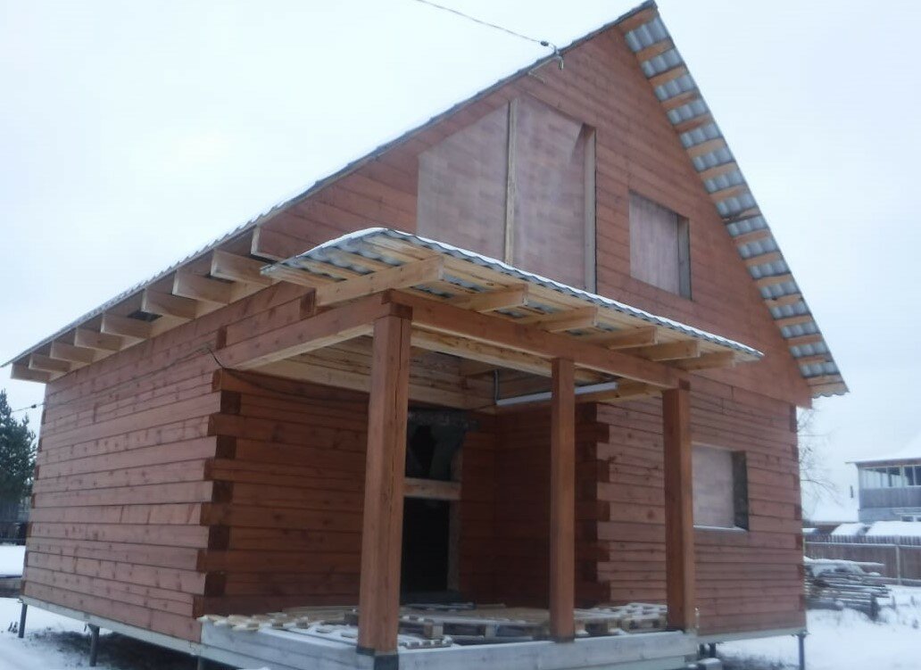 баня 6х6 профилированный брус, срубы домов из профилированного бруса, баня из профилированного бруса 150х150, деревянный дом, баня сруб 6х3 25см