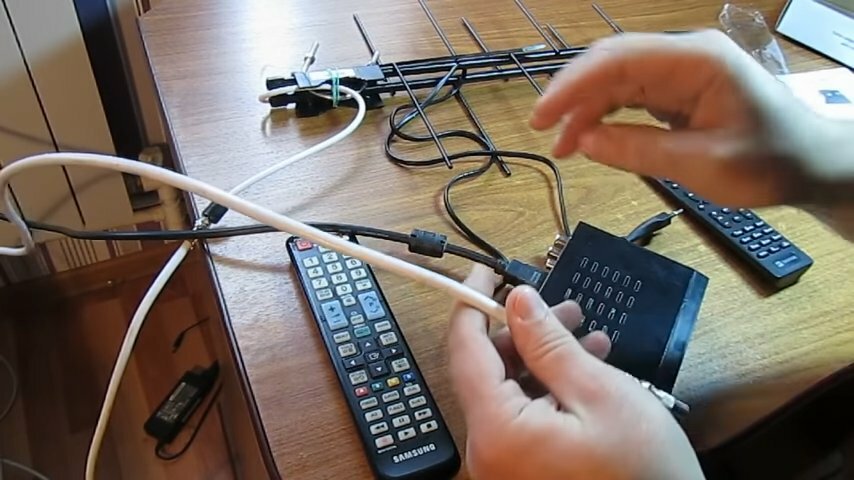 Подключение цифрового телевизора