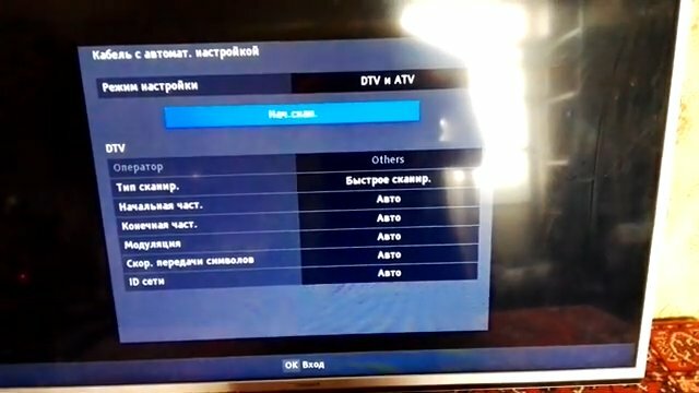 Подключение и настройка ТВ