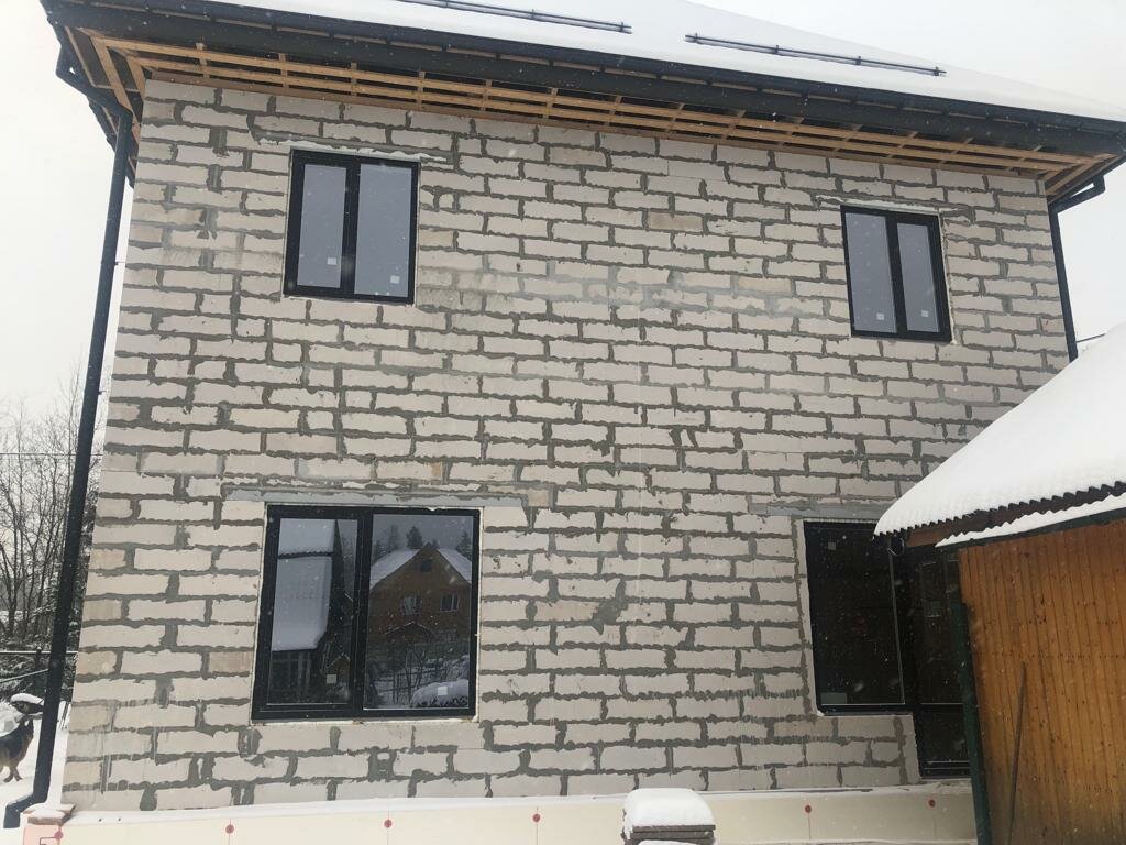 коттедж, отделка дома из газобетона сайдингом, дом, дом с чертовицы пер садовый 4, дом из газобетона
