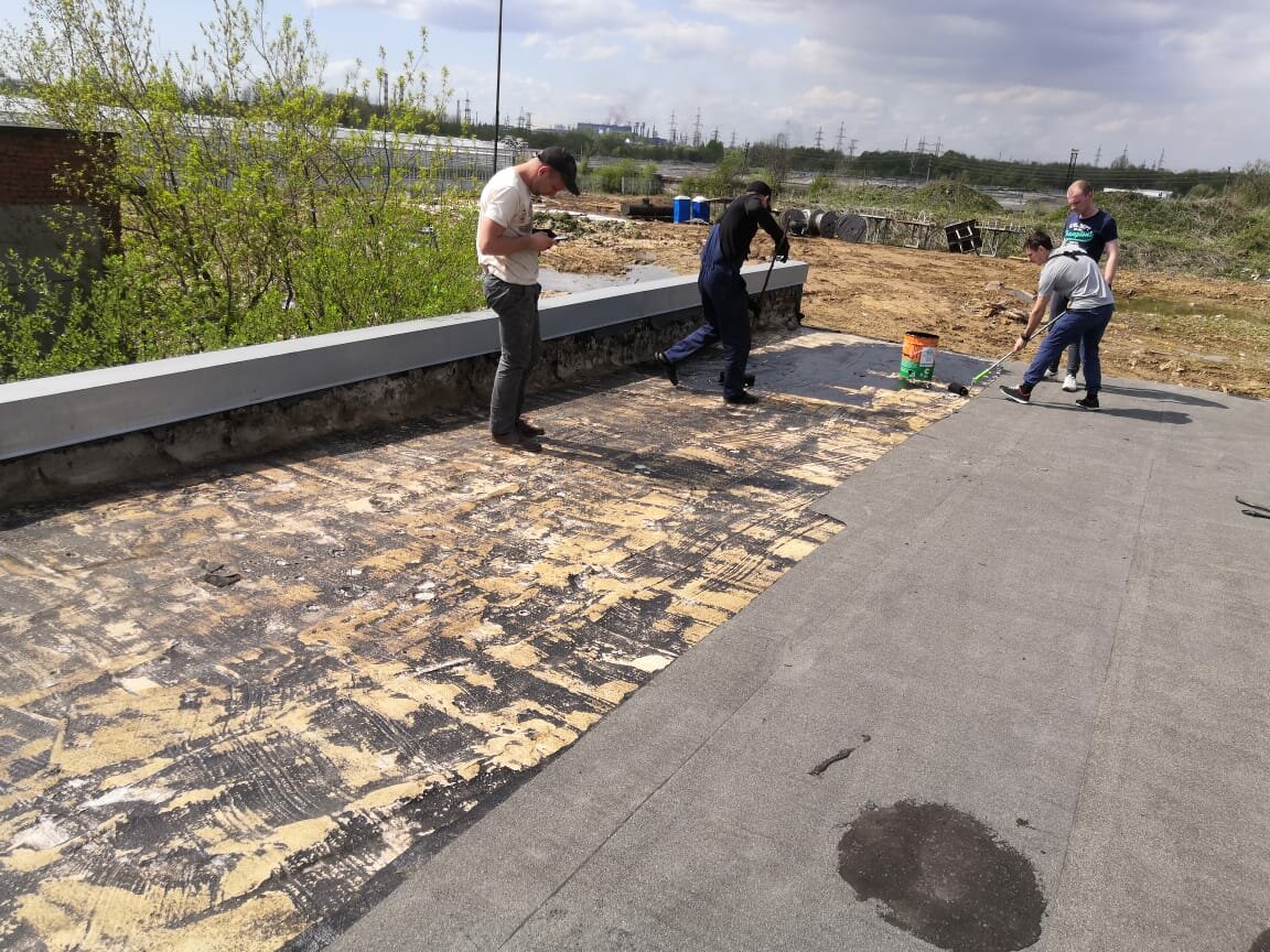 Вместо асфальта бетонные плиты - 97 фото