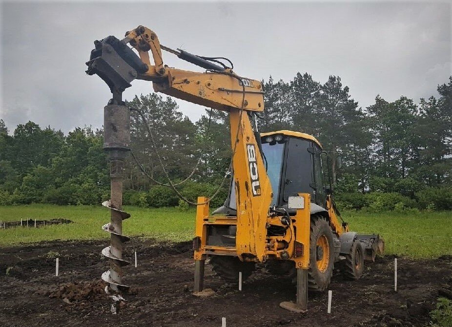 ямобур jcb 3cx, буроям на базе экскаватора погрузчика, экскаватор-погрузчик jcb 4cx ямобур, экскаватор погрузчик ямобур, ямобур
