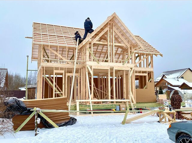 Строительство быстровозводимого дома
