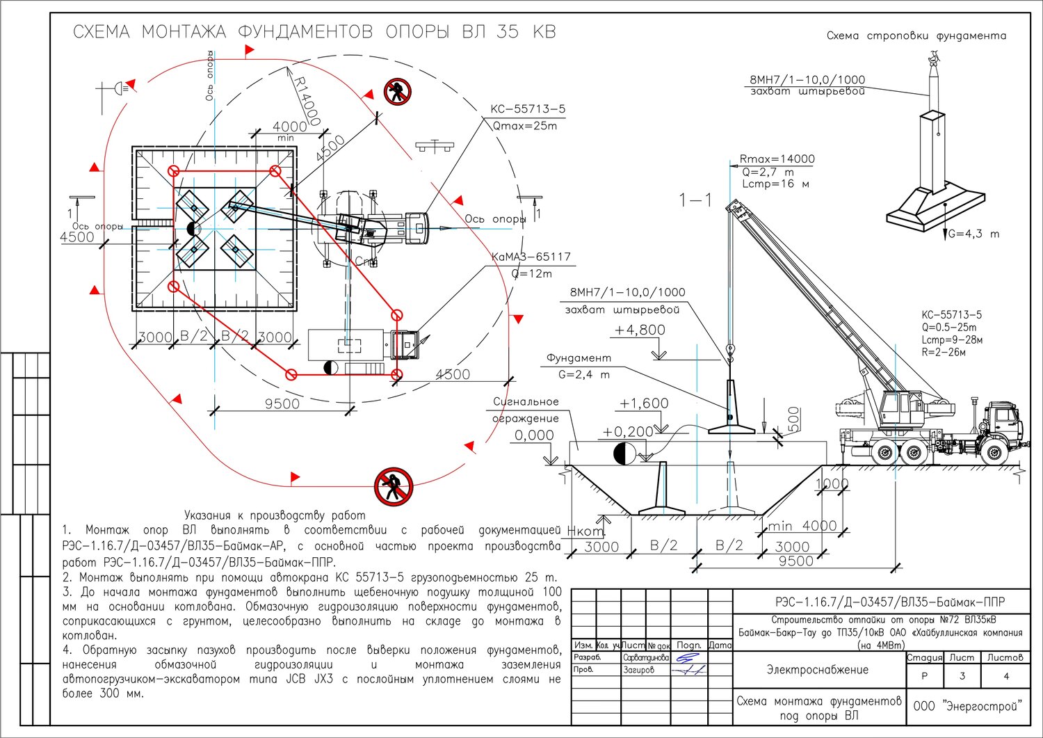 Технологическая карта демонтаж фундаментов - 88 фото