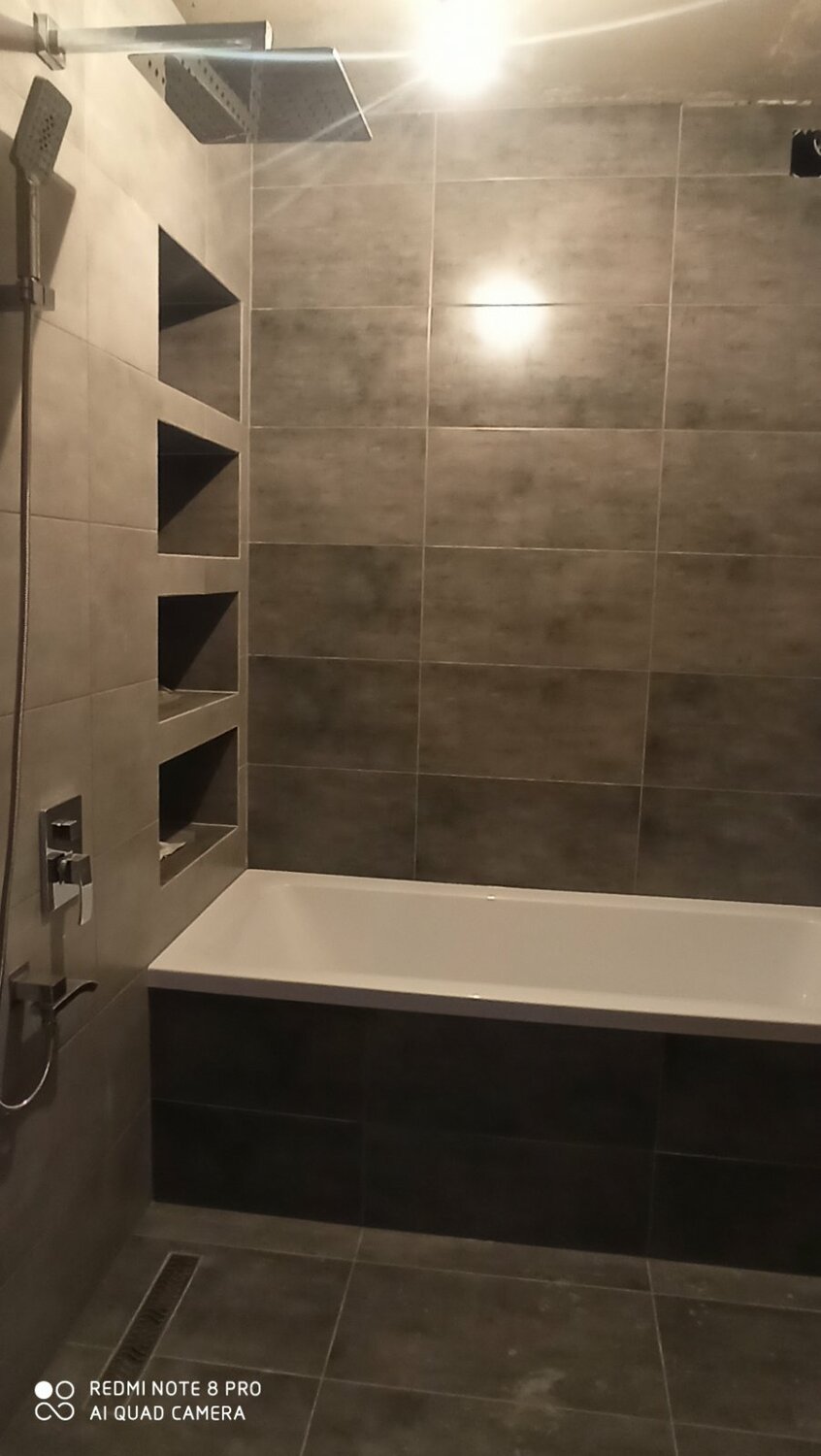 ванная комната, центр плитки г, стерлитамак плитку в совмещённом санузле 3.75квт, санузел, ванн, интерьер