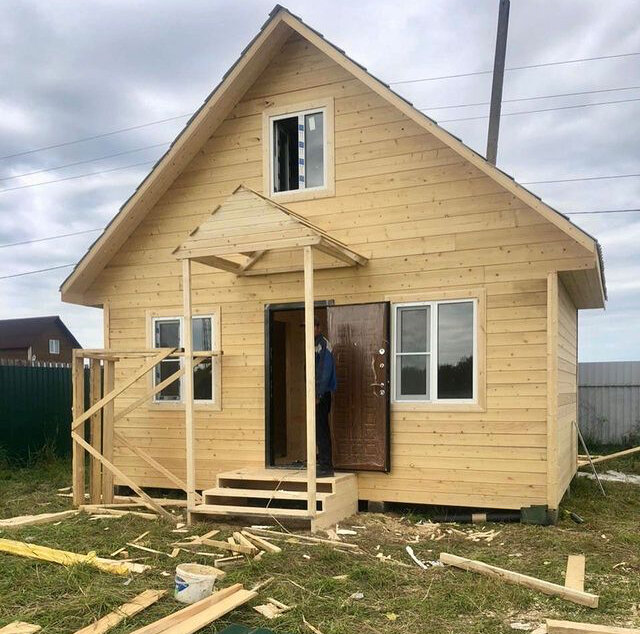 Строительство русской бани