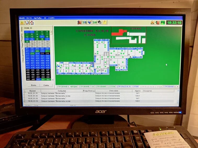 экран с текстом, складская система wms, арм диспетчеризация, монитор, станция