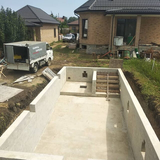 Строительство бассейна