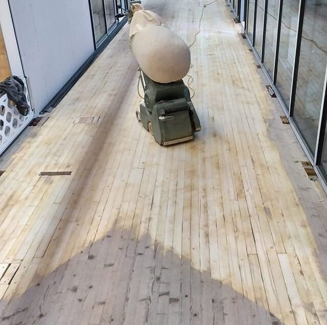 Циклевка деревянного пола