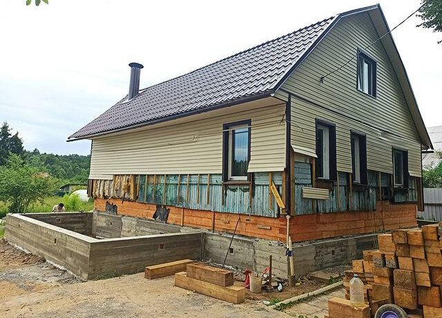 Замена гнилых венцов