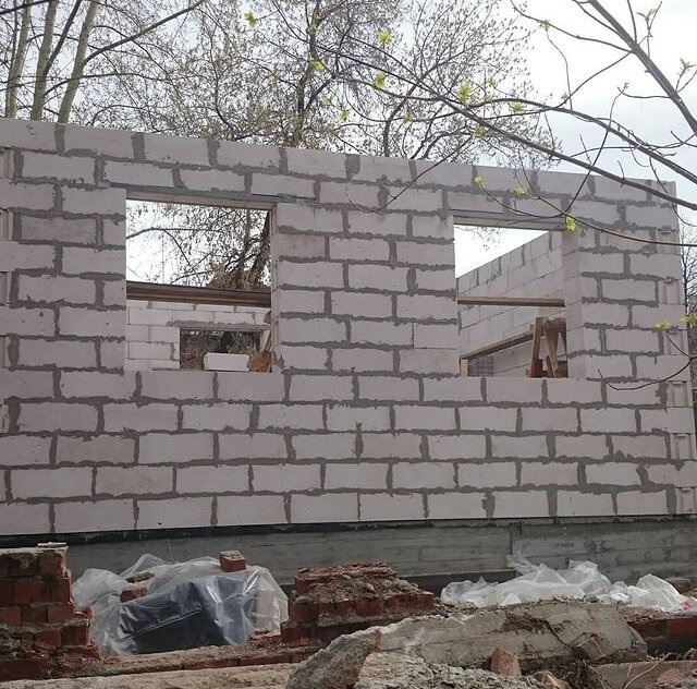 пеноблок, стройка дома из пеноблока с нуля, газобетон, коробка дома из пеноблоков, газосиликат