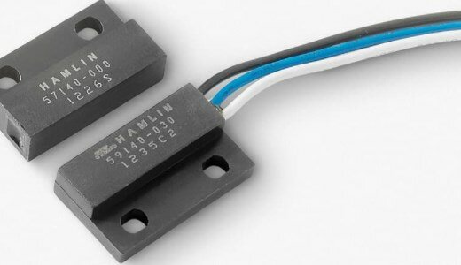 концевой выключатель геркон, датчик расстояния 59140-1-t-02-f hamlin / littelfuse, бесконтактные датчики (геркон) серии 1590, hamlin q4337, герконовый датчик 59145-030