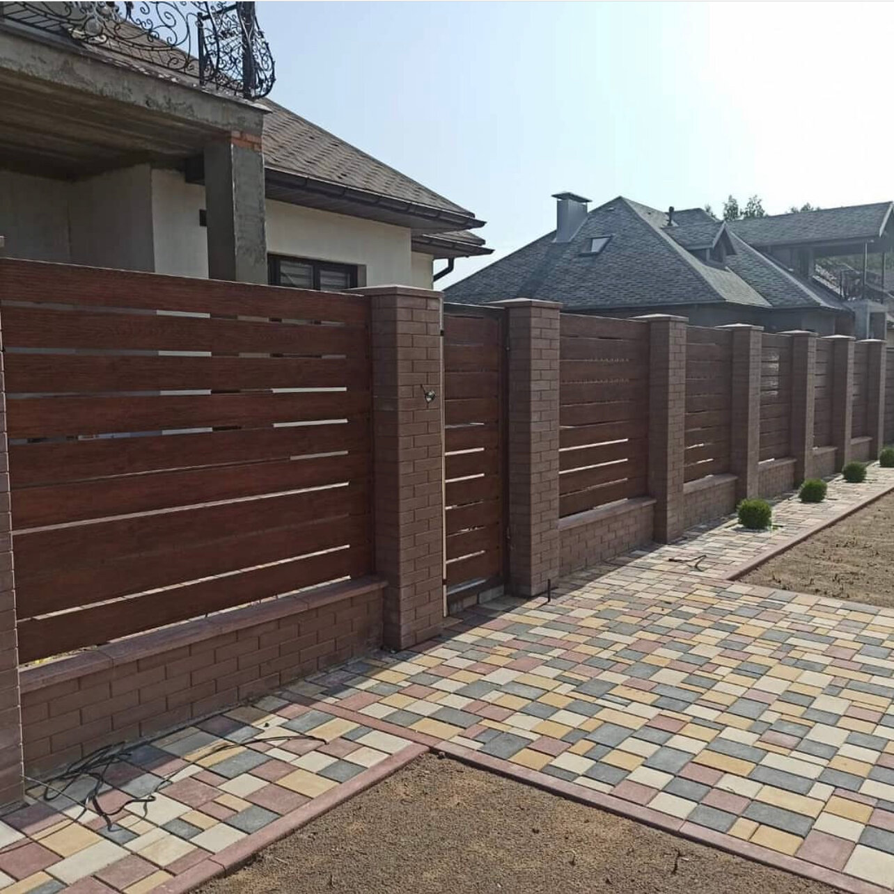 забор для дома, заборы для частного, красивые заборы для частных, красивый забор, заборы для частного дома