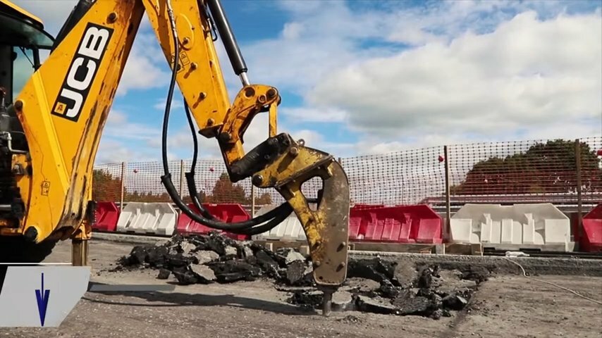 гидромолот джисиби 330 весом 2 600, гидромолот maxpower, гидромолот дельта 5, европейская первая гидромолот, спецтехника экскаватор