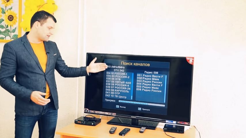 Подключение цифрового телевизора на дому