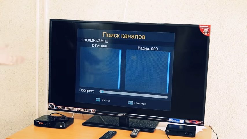 Подключение цифрового телевизора на дому