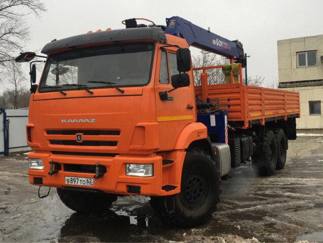 камаз 43118, камаз 43118 3575, камаз-43118 с кму hktc hlc-7016, камаз 43118 с кму, камаз 43118 новый