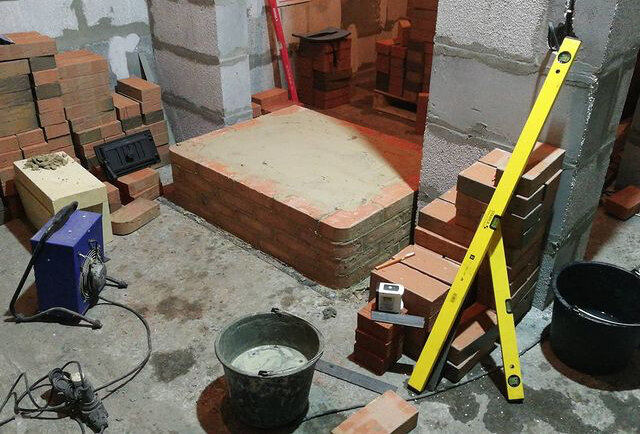 Кладка варочной печи