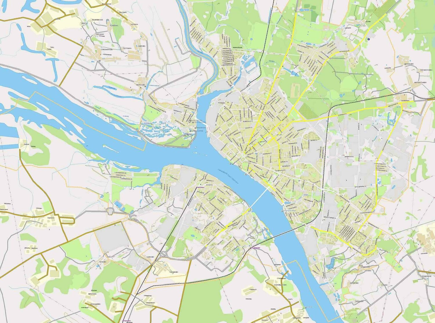 карта города костромы, карта костромы с улицами, кострома карта, карта нижнего новгорода, карта костромы с достопримечательностями