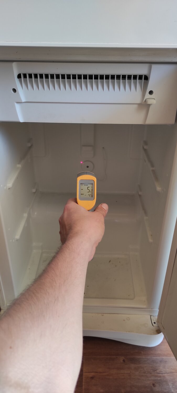 замер температуры сплит системы пирометром, fluke 64 max, термометр, сплит системы, заправка сплит системы