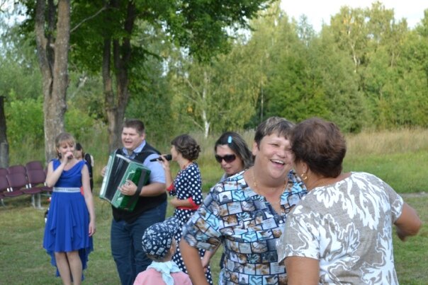 сельский, в деревне, в селе, человек, праздник
