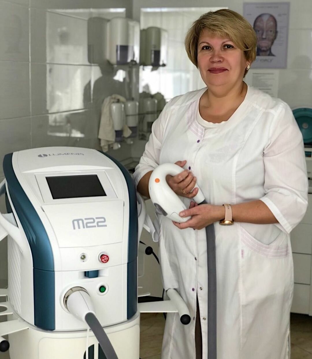 женщина, аппарат, медицинский центр, врач, девон медикал спа москва