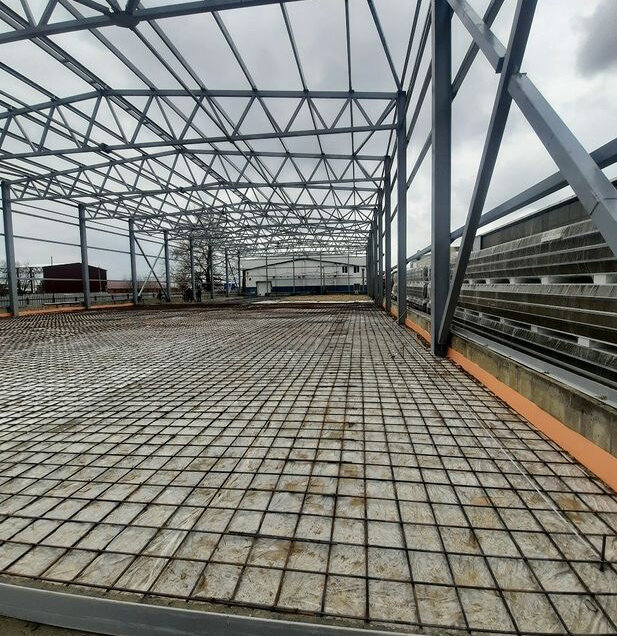 Устройство сложных бетонных конструкций