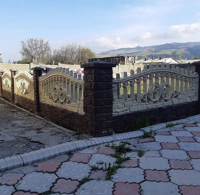 забор, комбинированные декоративные заборы, кованый забор, кирпичные заборы для частного, красивые заборы в витебске