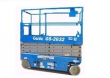 подъемник gs-2632, подъемник ножничный genie gs 2632, ножничный подъемник genie gs 4047, самоходный ножничный электрический подъемник genie gs3246 габариты, подъемник ножничный самоходный gs-3246