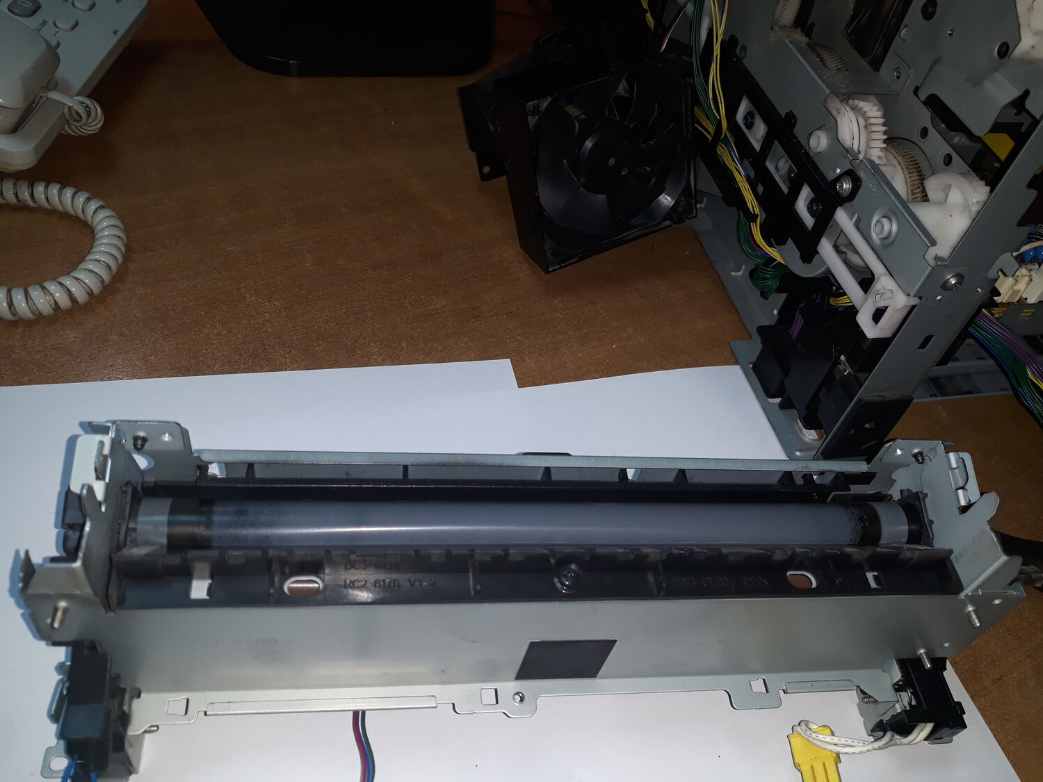 фьюзер rm1-6406, фьюзер hp rm1-6319, принтер, фьюзер canon fm1-d112, canon 3010 датчик замятия бумаги