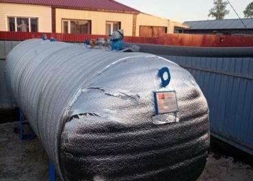 пожарный резервуар 150 м3, резервуар spirel p-12.30.005, резервуары, пластиковый резервуар