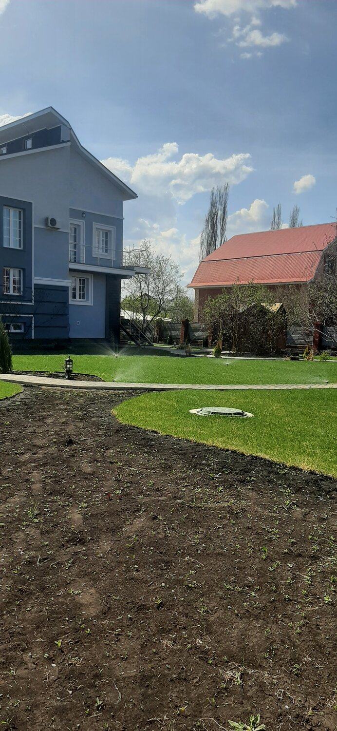 дачный участок, загородный дом, дача коттедж, участок дома, ландшафтный дизайн