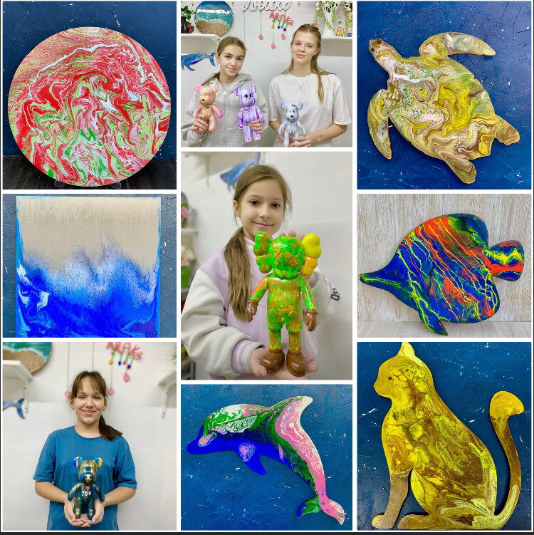 детское творчество, детская художественная школа, творческие конкурсы, занятия, художественная школа