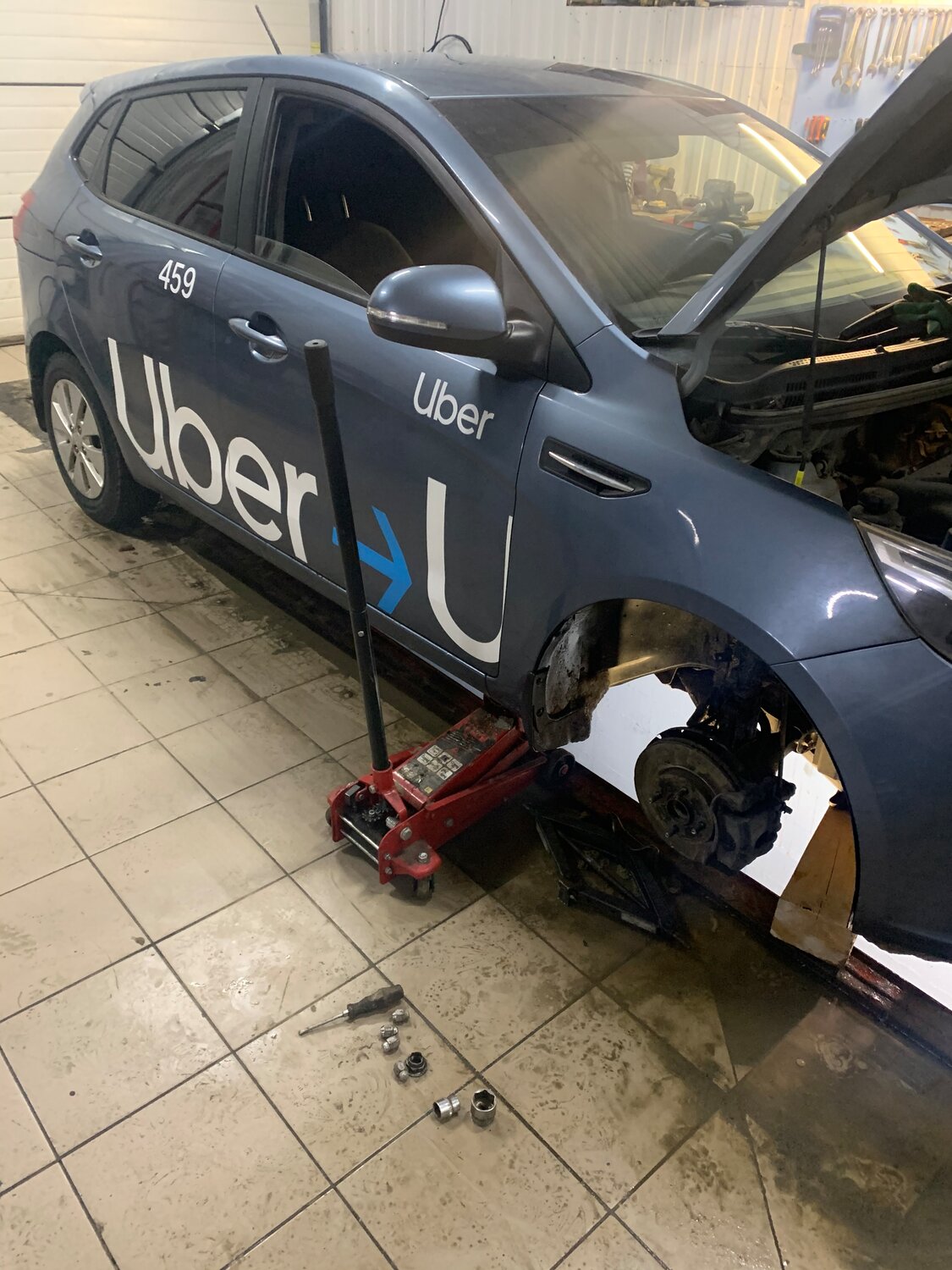 автомобиль, авто, uber винил, uber, kia rio наклейками uber