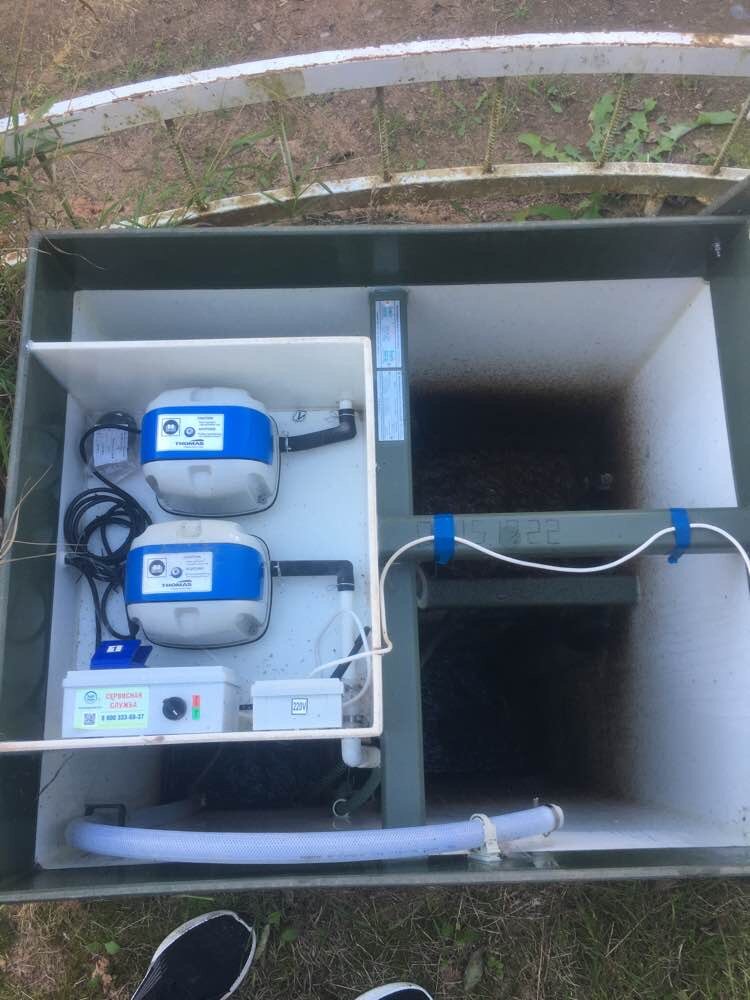 септик топас автоматика, септик эко гранд однокомпрессорный, топас 5, топас, автоматическая канализация юнилос