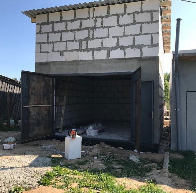 Строительство гаража под ключ