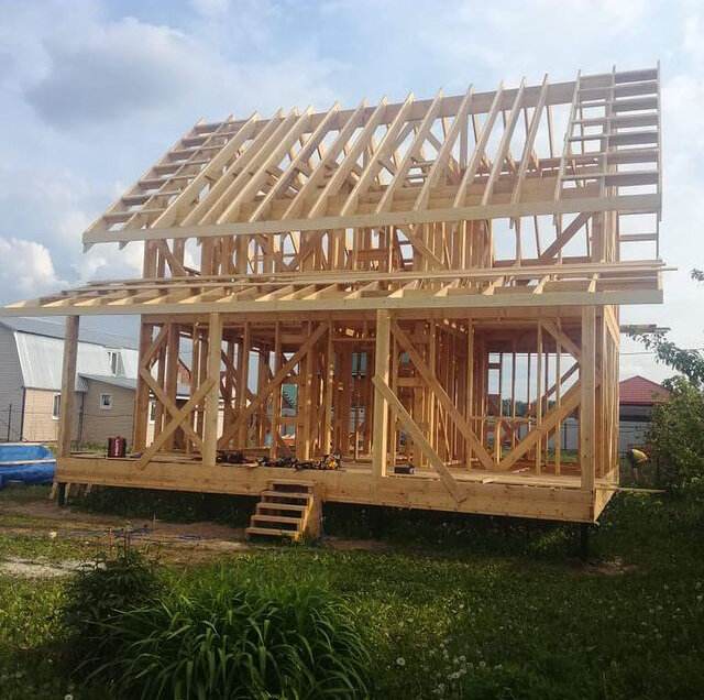 Строительство быстровозводимого дома