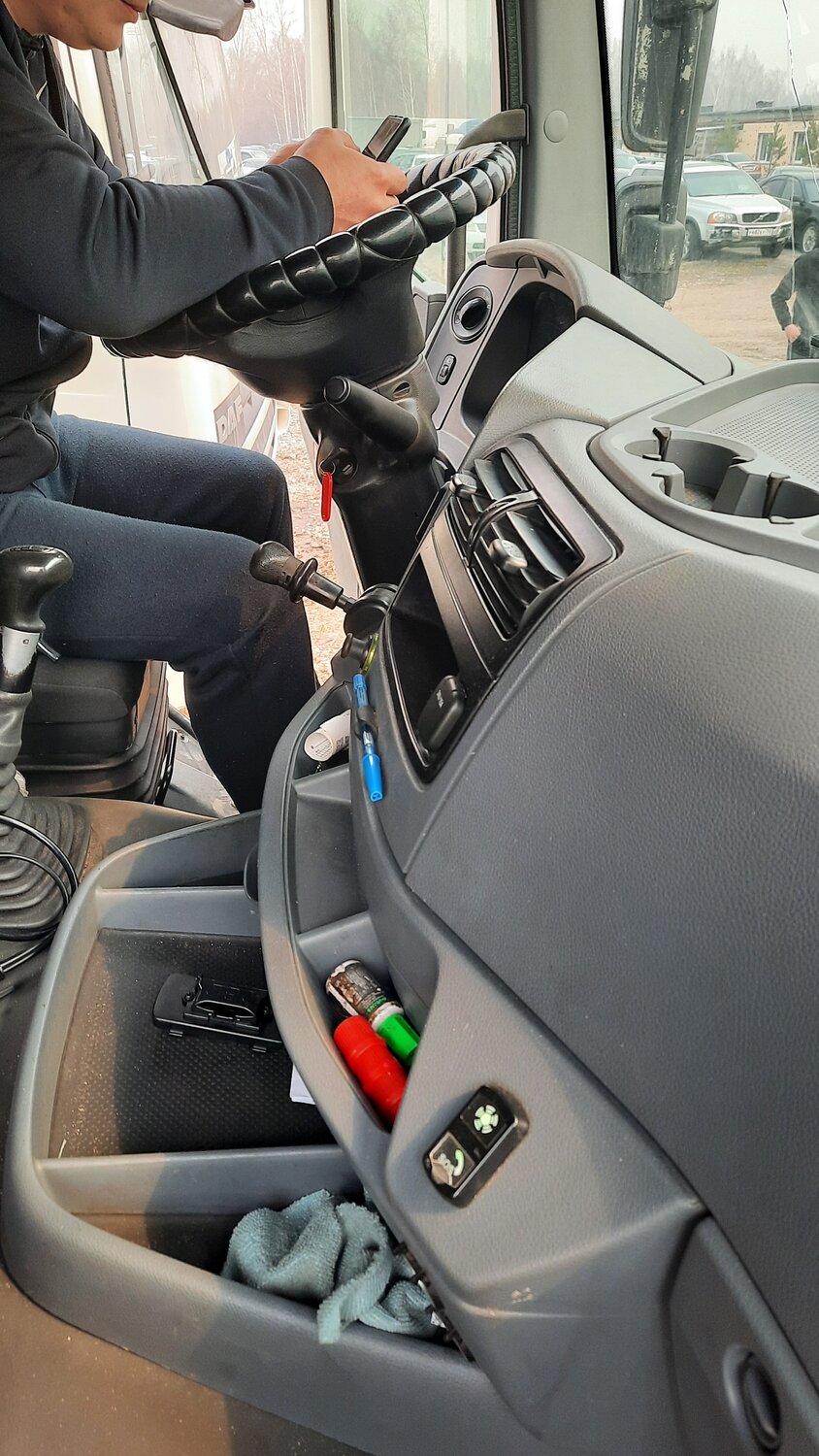 автомобиль, авто, камаз нео 5490 переключатель передач, грузовой автомобиль, вождение