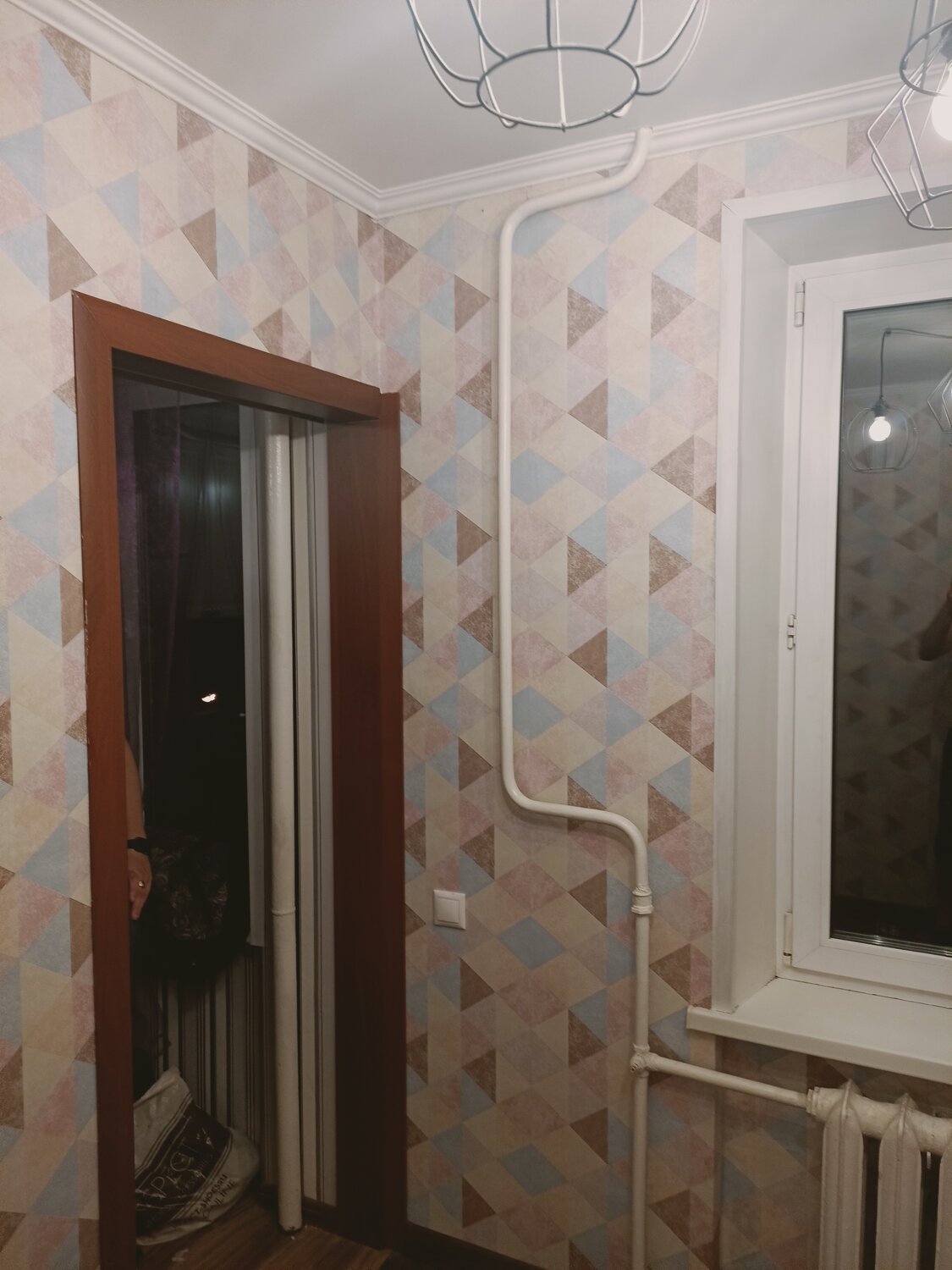 обои для кухни и прихожей в одном стиле, коридор, квартира, обои в коридоре однушки своими руками, панели пластиковые стеновые для коридора