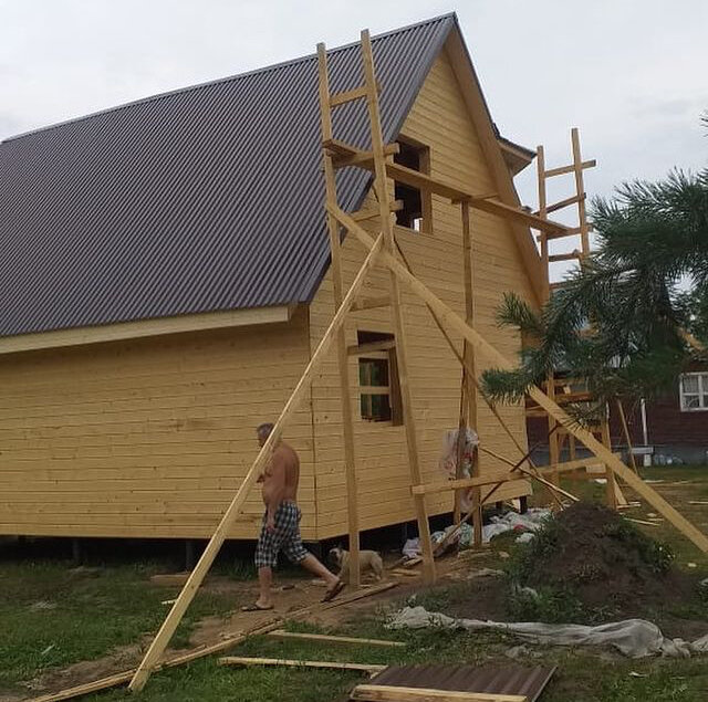 Строительство каркасного дома