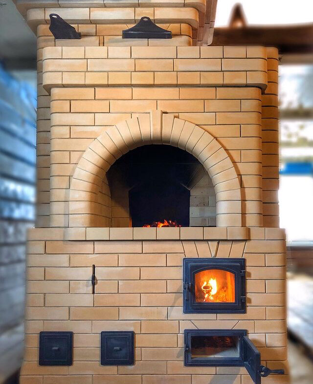 Кладка печи-голландки