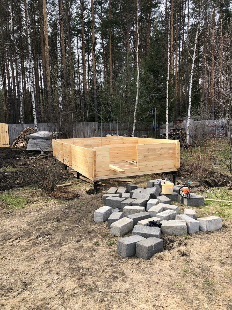 фундамент для дома из бруса, фундамент для бани из бруса, фундамент под брусовой дом, дом из профилированного бруса технология строительства, строительство домов из бруса