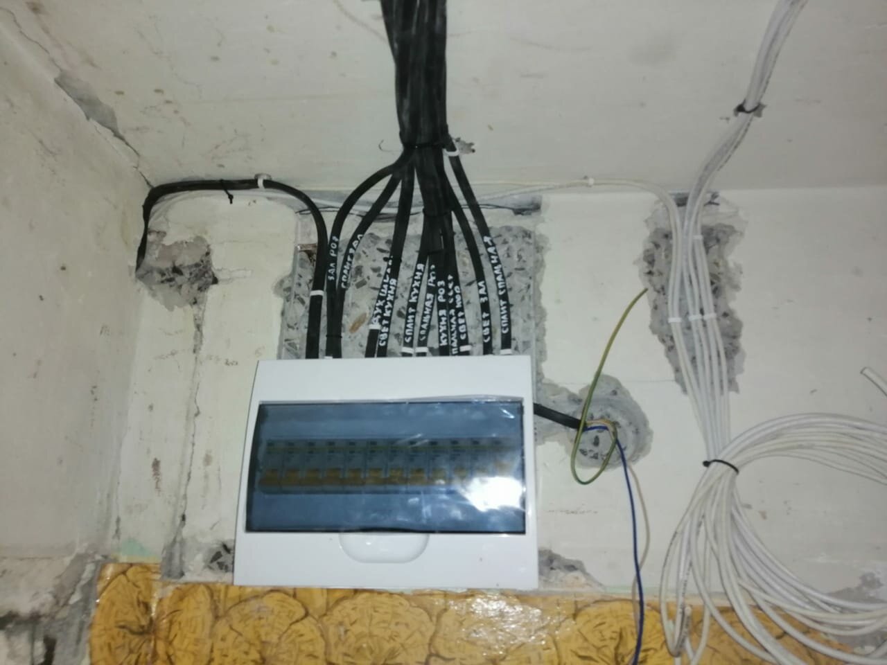 замена электропроводки в квартире, замена электропроводки, разводка электрики, электрика в квартире, разводка электрики в доме