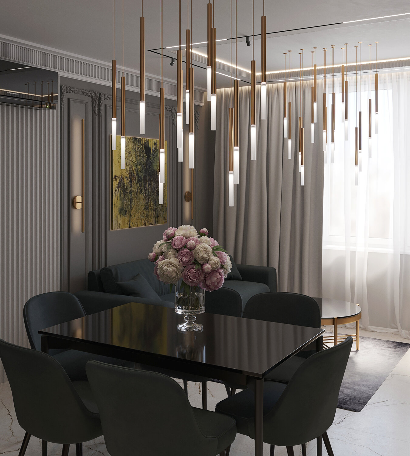 люстра allure chandelier paolo castelli, лаконичный дизайн современный интерьер, дизайн интерьера, подвесная люстра loft industry modern - rainbow chandelier, люстра dutti d0068 led chandelier modern 14