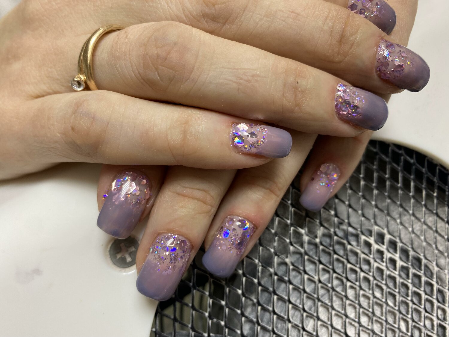 ногти, маникюр, дизайн ногтей, маникюр сиреневого цвета, ногти фиолетовые дизайн