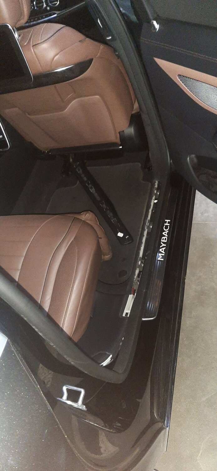 коврики porsche panamera 3d кожзама, автомобиль, коврики porsche panamera 3d, коричневый салон mercedes s222, koonka коврики w222
