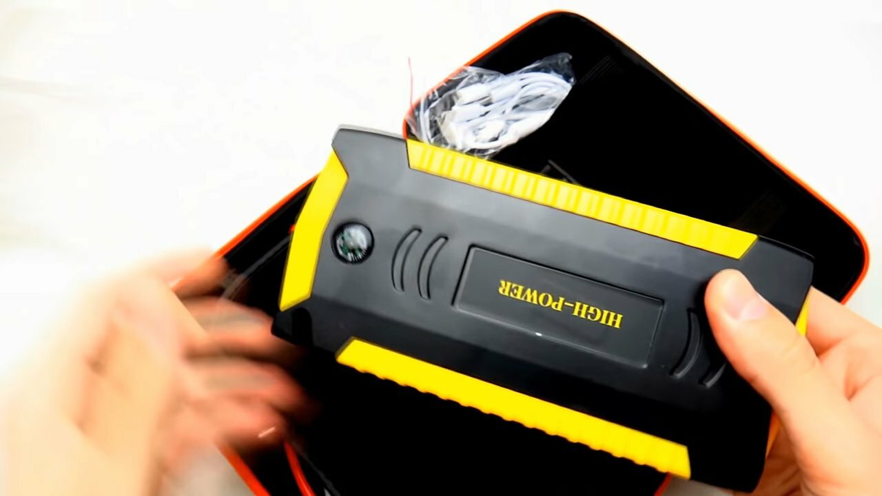 портативный аккумулятор, high power gg-js-19, аккумулятор авто, пуско-зарядное устройство inspector starter, пусковое устройство