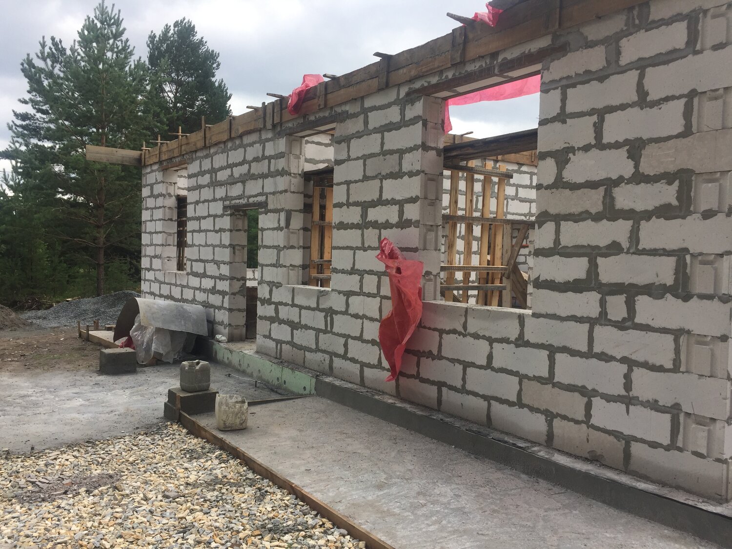 дом из газобетона, стена из газобетона, отделка газобетона, дом из газоблока, газобетон