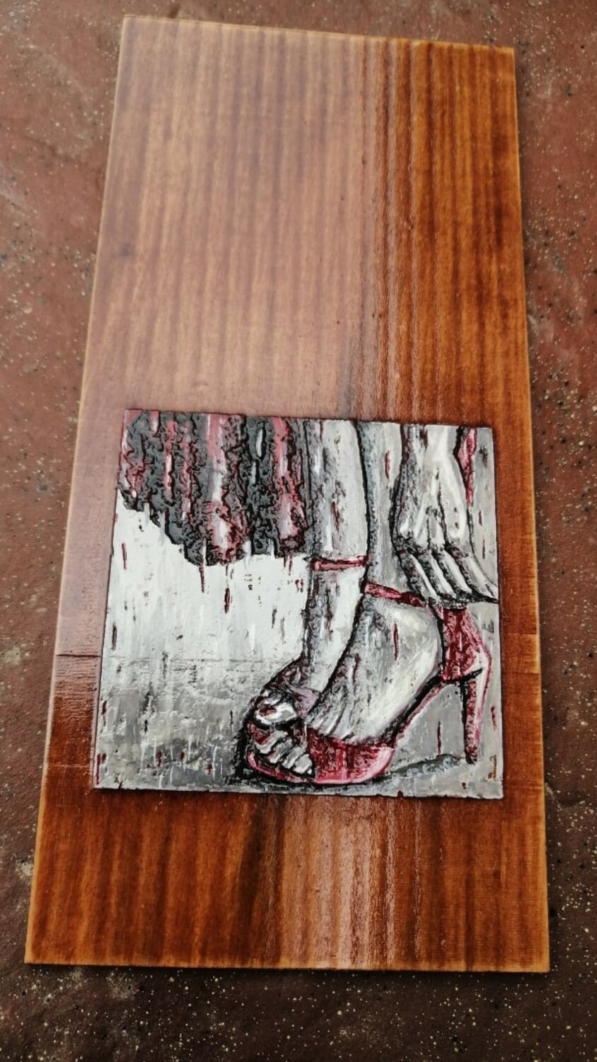картины, художник, панно из дерева, ламинат, cristina fornarelli painter